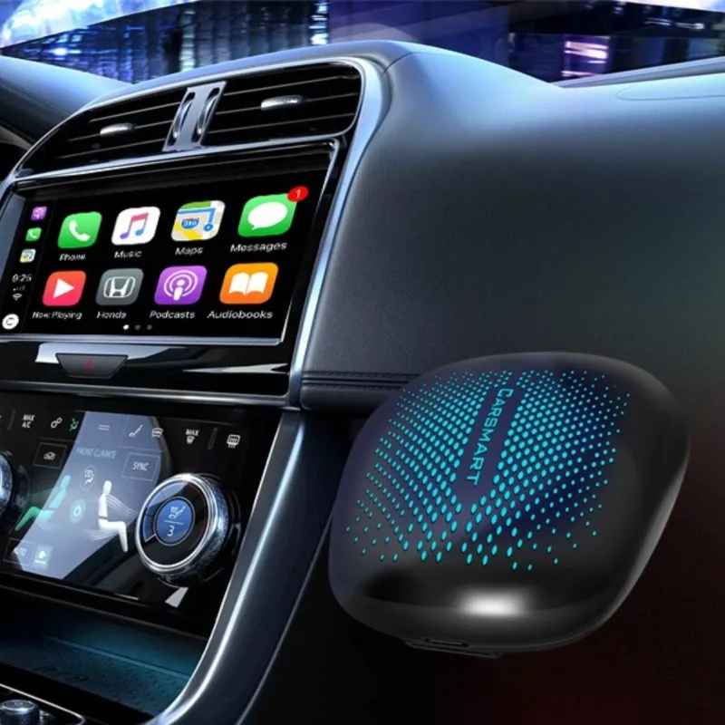 For Wired to Wireless CarPlay Android Auto Smart Box Adapter Plug Play Apple iPhone Android Phone Car Multimedia Accessories
For Wired to Wireless CarPlay Android Auto Smart Box Adapter Plug Play Apple iPhone Android Phone Car Multimedia Accessories