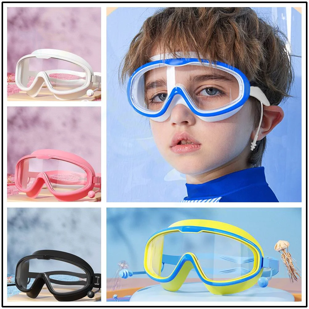 Kids Swimming Goggles Big Frame HD View Anti-fog Waterproof Children's Swim Goggles Adult Swimming Goggles Swimming earplugs
Kids Swimming Goggles Big Frame HD View Anti-fog Waterproof Children's Swim Goggles Adult Swimming Goggles Swimming earplugs