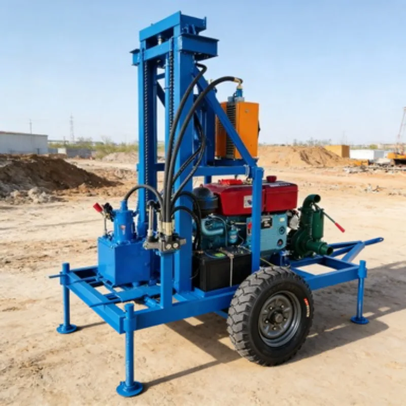 Labor Saving Drilling Machine Customized for Small Construction Team Reduce Workload High Efficiency Water Well Rig
Labor Saving Drilling Machine Customized for Small Construction Team Reduce Workload High Efficiency Water Well Rig