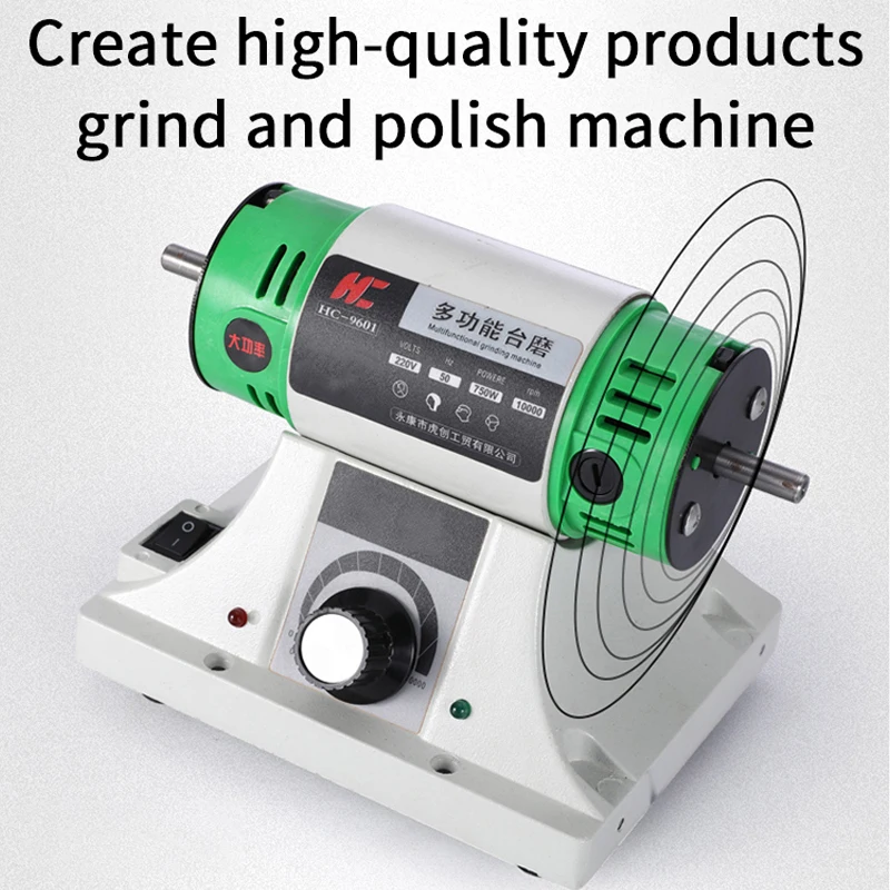 Электрический настольный шлифовальный станок 220 В, ювелирные изделия с драгоценными камнями, настольный токарный станок, полировщик, регулируемая скорость 0-10000 об/мин, 750 Вт
Электрический настольный шлифовальный станок 220 В, ювелирные изделия с драгоценными камнями, настольный токарный станок, полировщик, регулируемая скорость 0-10000 об/мин, 750 Вт
