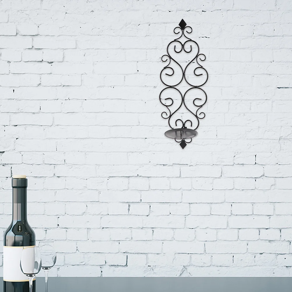 2Pcs Wall Mounting Holders Iron Art Black Decorative Sconce Candlestick Holder for Living Room Home Decor
2Pcs Wall Mounting Holders Iron Art Black Decorative Sconce Candlestick Holder for Living Room Home Decor