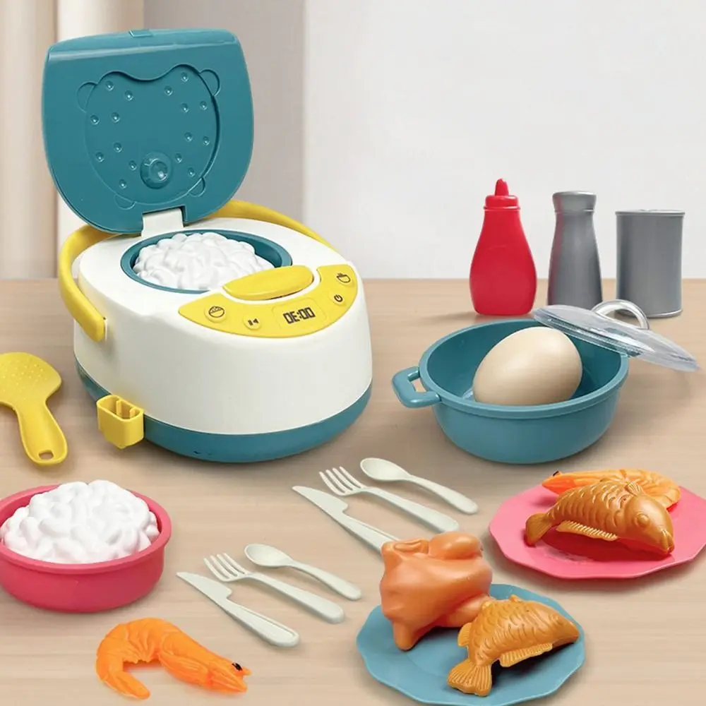 Multicolor Kids Cooking Playset Plastic Gas Stove Playing House Kitchen Toy Simulation Design Microwave Simulation Rice Cooker
Multicolor Kids Cooking Playset Plastic Gas Stove Playing House Kitchen Toy Simulation Design Microwave Simulation Rice Cooker