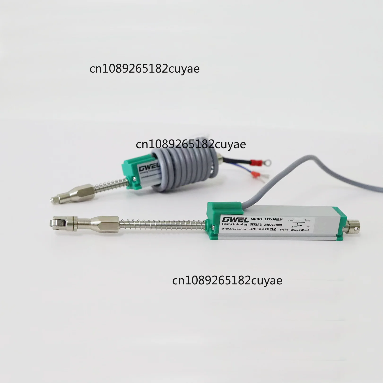 DWEL LTR Series External and Internal Return Spring Linear Displacement Transducer Position Sensor 10mm to 100mm 4~20mA Output
DWEL LTR Series External and Internal Return Spring Linear Displacement Transducer Position Sensor 10mm to 100mm 4~20mA Output