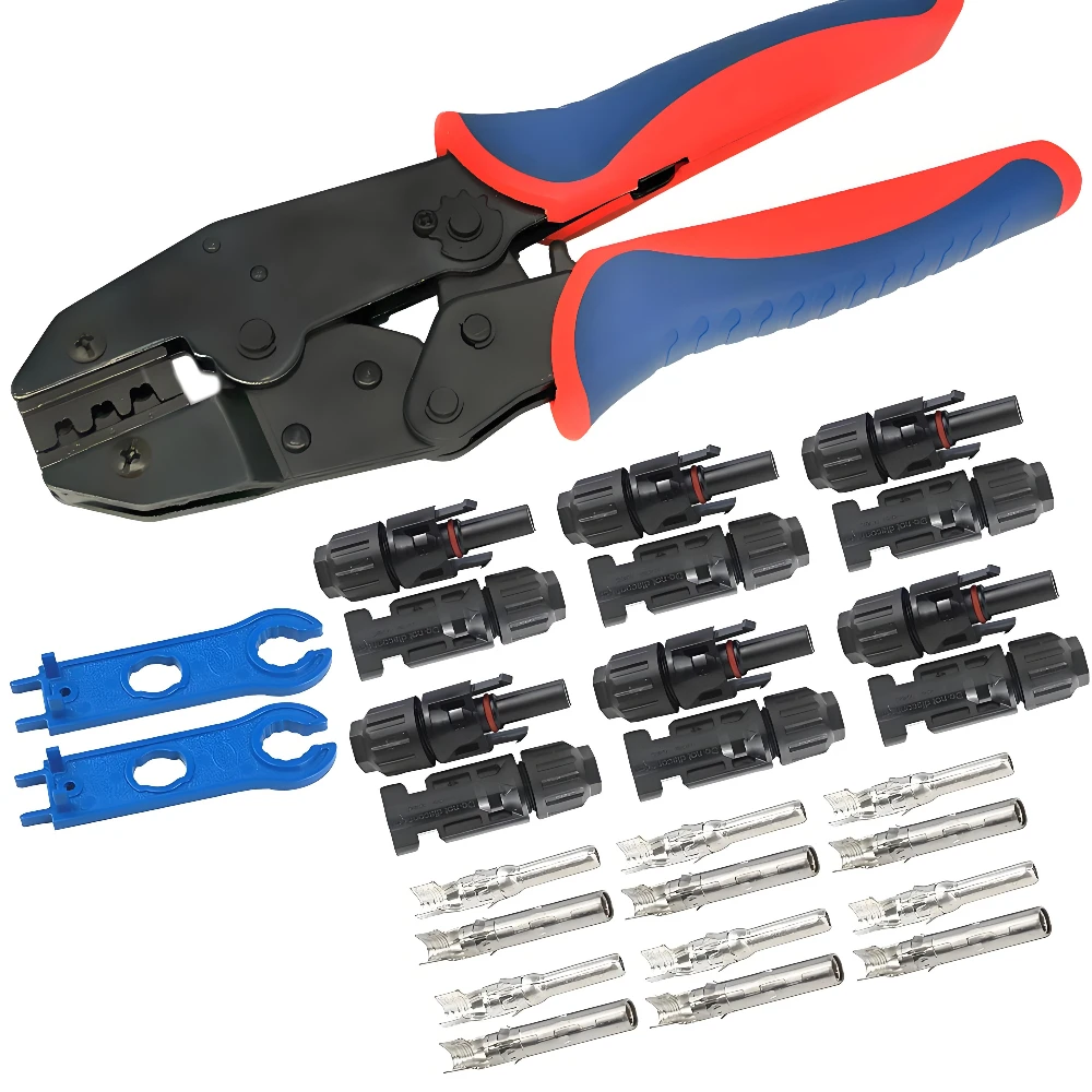 Набор обжимных клещей для солнечной панели, инструмент для зачистки фотоэлектрических кабелей, обжимной инструмент для разъема проводки, солнечный гаечный ключ
Набор обжимных клещей для солнечной панели, инструмент для зачистки фотоэлектрических кабелей, обжимной инструмент для разъема проводки, солнечный гаечный ключ