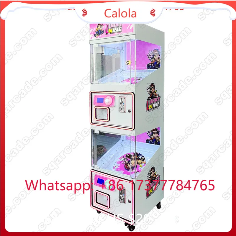 Mall Self-service Japanese Gashapon Machine, Coin-operated Payment Small Food & Play Toy Vending Machine
Mall Self-service Japanese Gashapon Machine, Coin-operated Payment Small Food & Play Toy Vending Machine