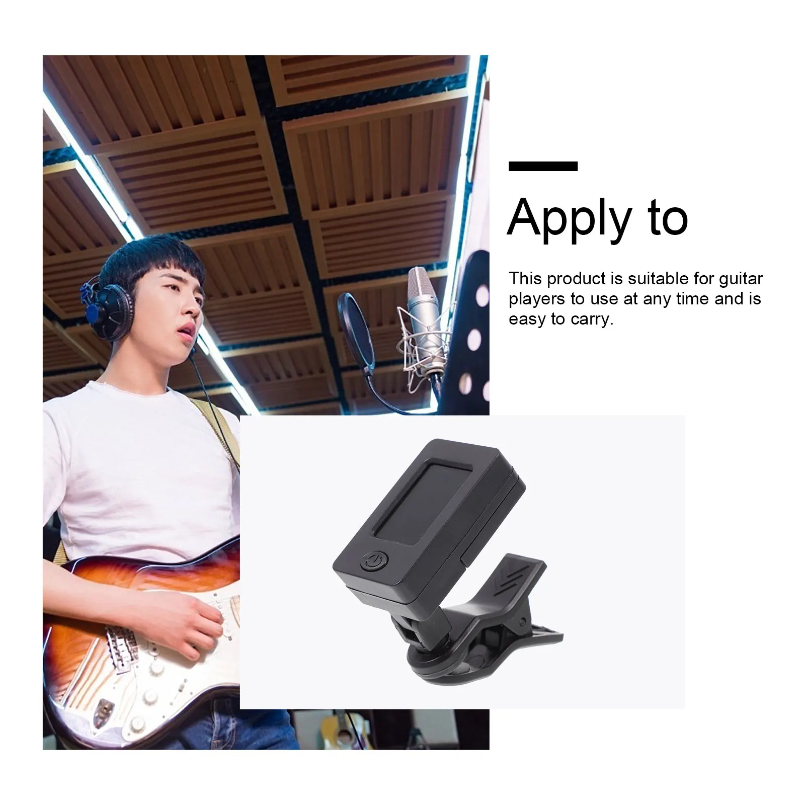 Tuner Guitar Tuning Electric Bass Supplies Accessories for Violin Useful Acoustic Transducer Tone Electronic Fork
Tuner Guitar Tuning Electric Bass Supplies Accessories for Violin Useful Acoustic Transducer Tone Electronic Fork
