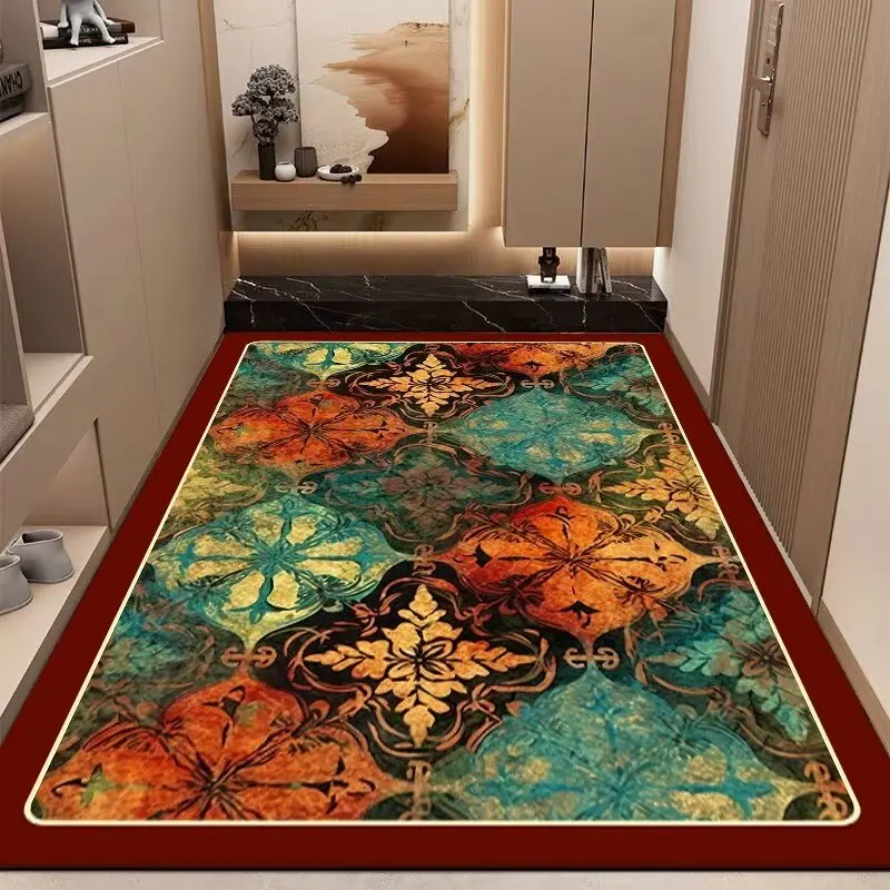 Vintage Ethnic Style Entrance Door Mat Geometry Luxury Living Room Cloakroom Carpet Sofa Table Beside Decoration Rug Non-slip 러그
Vintage Ethnic Style Entrance Door Mat Geometry Luxury Living Room Cloakroom Carpet Sofa Table Beside Decoration Rug Non-slip 러그