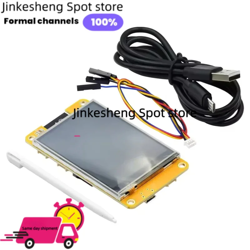 ESP32 Arduino LVGL WIFI and Bluetooth Development Board 2.8" 240*320 Smart Screen 2.8 Inch TFT LCD Module with WROOM Touch
ESP32 Arduino LVGL WIFI and Bluetooth Development Board 2.8" 240*320 Smart Screen 2.8 Inch TFT LCD Module with WROOM Touch