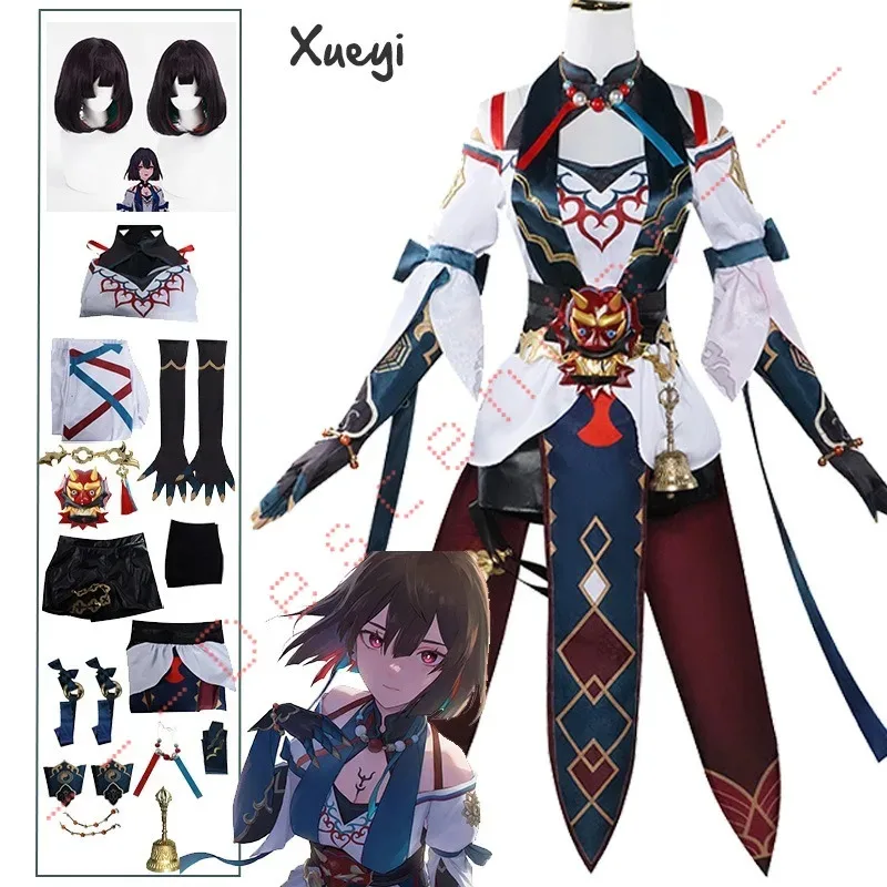 2025 New Xueyi Anime Game Honkai Star Rail Cosplay Halloween Party Costume Combat Uniform Role Play Clothing Wig
2025 New Xueyi Anime Game Honkai Star Rail Cosplay Halloween Party Costume Combat Uniform Role Play Clothing Wig