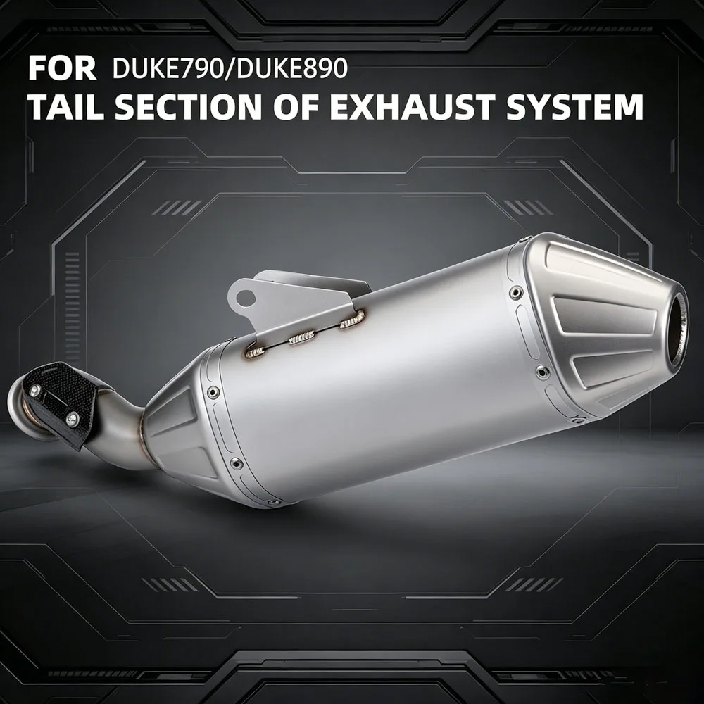 Sport Street Bike Exhaust Kit Slip On Line For Duke790 Duke890 790Duke 890DUKE Motorcycle Escape Tailpipe Muffler With DB Killer
Sport Street Bike Exhaust Kit Slip On Line For Duke790 Duke890 790Duke 890DUKE Motorcycle Escape Tailpipe Muffler With DB Killer