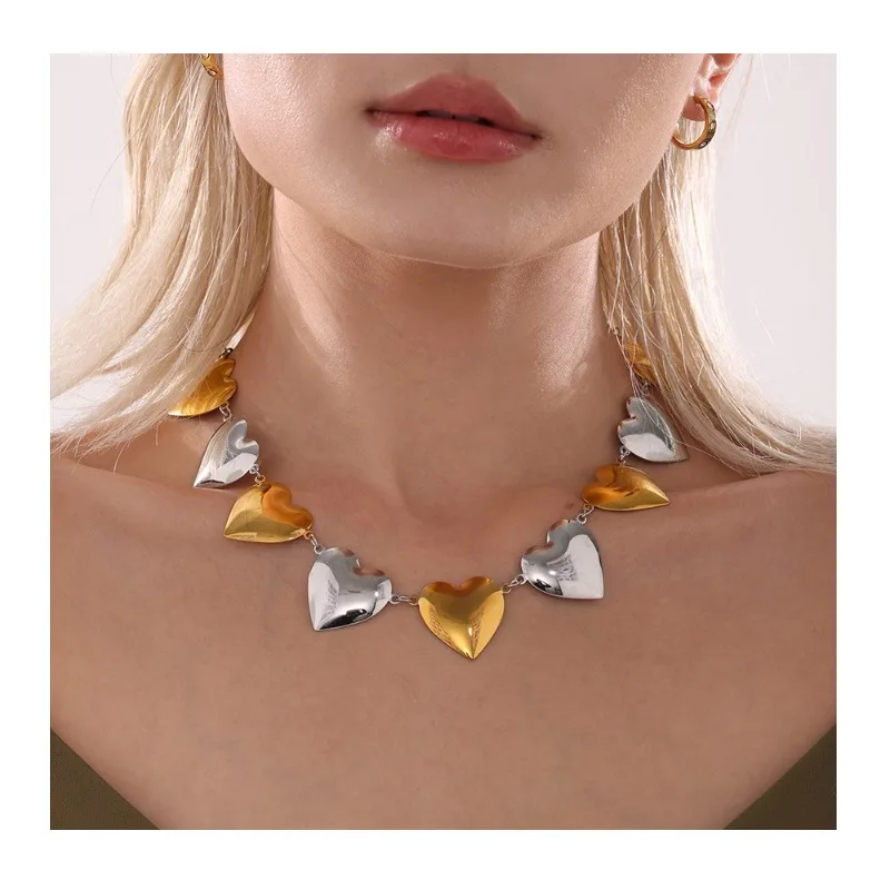 Seattle Fashion Personality Popular Peach Heart Chain Simple Love Bracelet Light Luxury Color Matching Chain Spot
Seattle Fashion Personality Popular Peach Heart Chain Simple Love Bracelet Light Luxury Color Matching Chain Spot