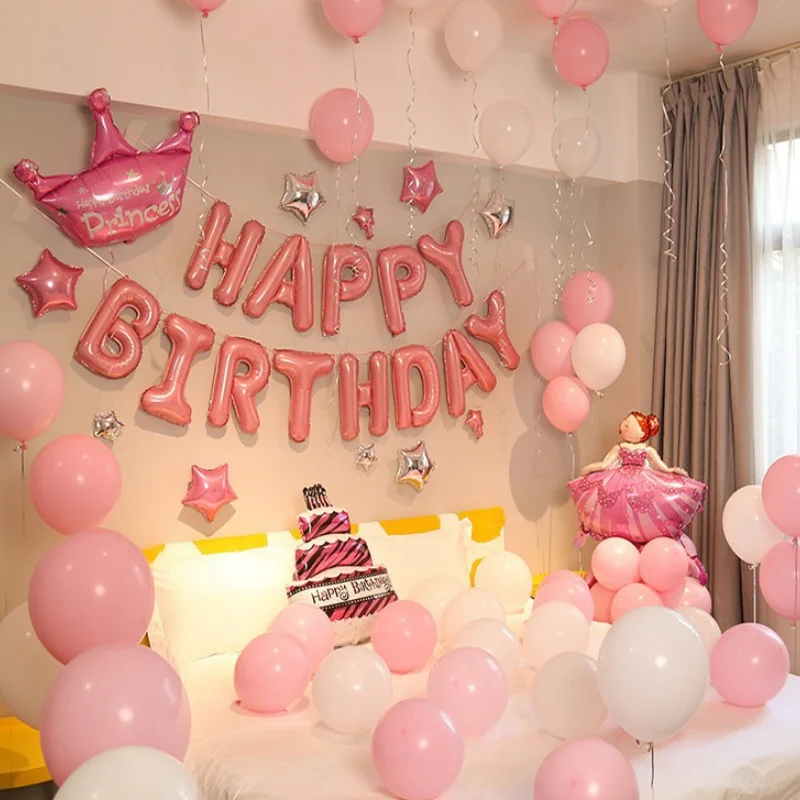 Happy Birthday Party Decoration - Letter Balloon Set, Banner Supplies, Perfect for Celebrations
Happy Birthday Party Decoration - Letter Balloon Set, Banner Supplies, Perfect for Celebrations