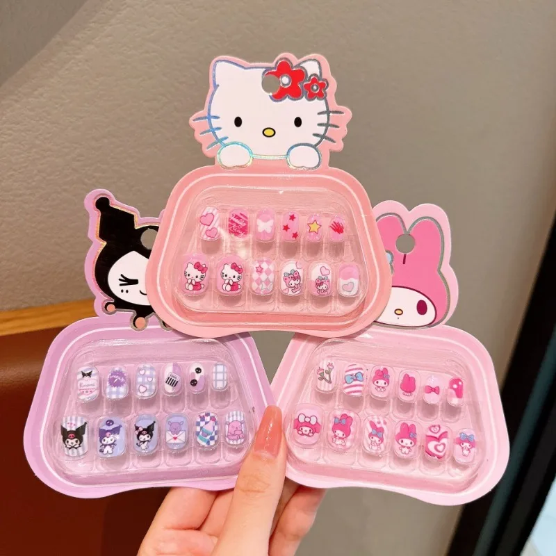 12pcs Hello Kitty Children Nail Stickers Kuromi Cartoon Wearing Armor Girl Kawaii Waterproof Nail Decoration Women Accessories
12pcs Hello Kitty Children Nail Stickers Kuromi Cartoon Wearing Armor Girl Kawaii Waterproof Nail Decoration Women Accessories