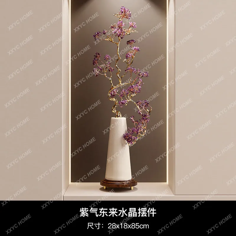Ceramic vase ornament high-end lucky living room housewarming gift
Ceramic vase ornament high-end lucky living room housewarming gift