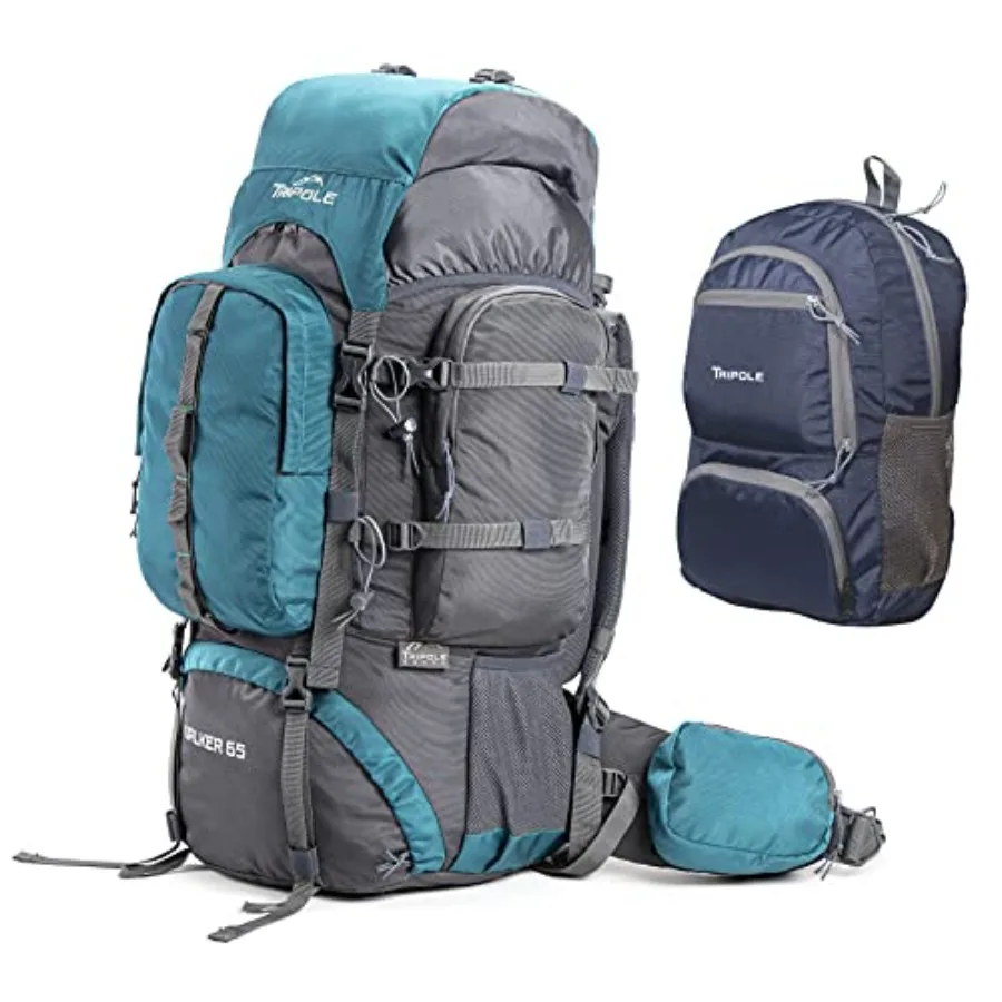Tripole Walker 65 Litre Internal Frame Rucksack with 20 Litre Foldable Pack
Tripole Walker 65 Litre Internal Frame Rucksack with 20 Litre Foldable Pack