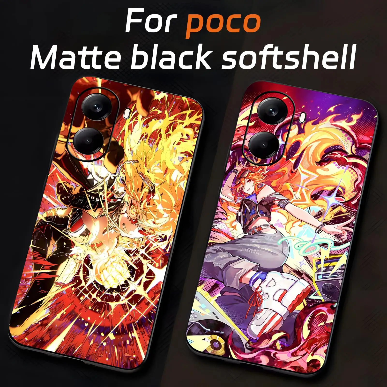 genshin impact Mavuika Phone Case For Xiaomi POCO M7 M6 M5 X7 X6 X5 F7 F6 F5 Pro 5G Soft black Shockproof Cover
genshin impact Mavuika Phone Case For Xiaomi POCO M7 M6 M5 X7 X6 X5 F7 F6 F5 Pro 5G Soft black Shockproof Cover