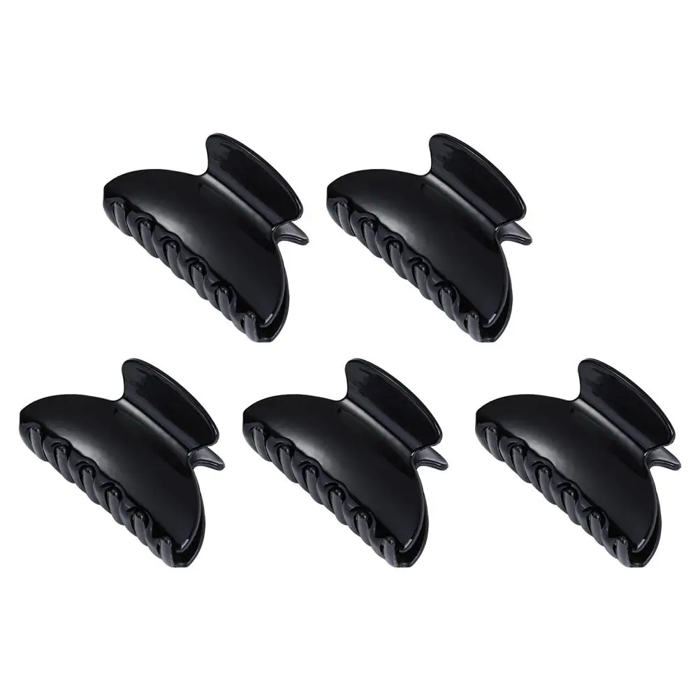 5Pcs SimpleHoldingHairgrip WomenHair Accessories BlackJawClips BathingHeaddress AdjustableTeethDesign ThinThickHair
5Pcs SimpleHoldingHairgrip WomenHair Accessories BlackJawClips BathingHeaddress AdjustableTeethDesign ThinThickHair