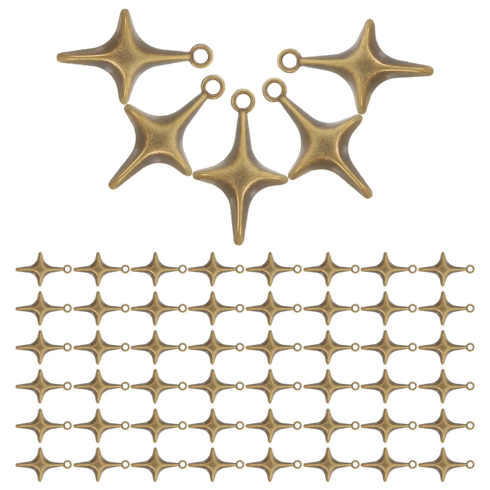 100Pcs Alloy Pendant Charms Star Hollow Mini Jewelry Making Accessories DIY Earrings Bracelets Necklaces Craft Supplies
100Pcs Alloy Pendant Charms Star Hollow Mini Jewelry Making Accessories DIY Earrings Bracelets Necklaces Craft Supplies