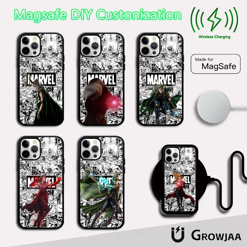 Loki Wanda Phone Case For iPhone 16 15 14 13 12 11 Pro Max Plus Mini Magsafe Mirror Wireless Magnetic Cover
Loki Wanda Phone Case For iPhone 16 15 14 13 12 11 Pro Max Plus Mini Magsafe Mirror Wireless Magnetic Cover