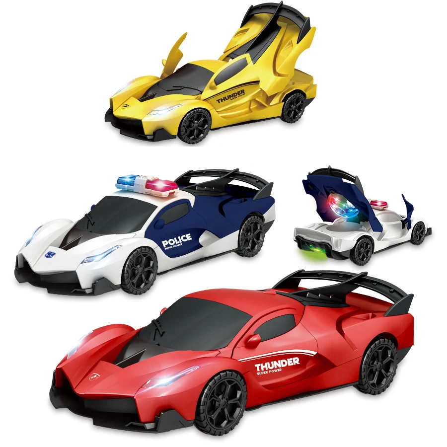 Детский электрический спортивный автомобиль-трансформер In-situ 360° ° Вращающийся креативный карданный подвес, трюк, гоночный автомобиль, светящийся полицейский автомобиль, игрушки для мальчиков
Детский электрический спортивный автомобиль-трансформер In-situ 360° ° Вращающийся креативный карданный подвес, трюк, гоночный автомобиль, светящийся полицейский автомобиль, игрушки для мальчиков