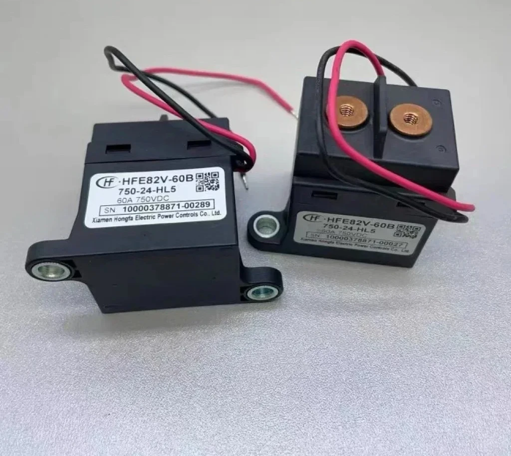 Высоковольтный контактор-реле постоянного тока HFE82V-60B/750-24-HL5, 60А, 750В постоянного тока
Высоковольтный контактор-реле постоянного тока HFE82V-60B/750-24-HL5, 60А, 750В постоянного тока