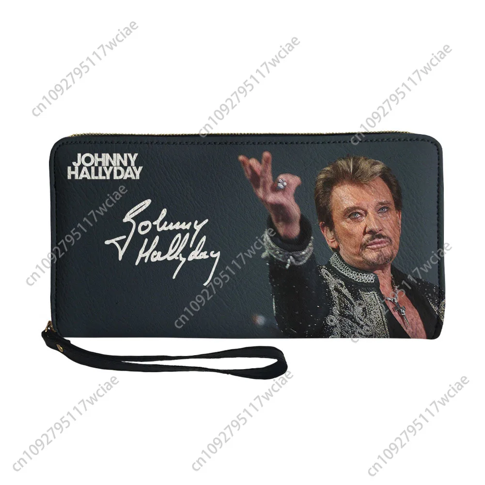 Johnny Hallyday Custom Wallet Purse Pop Singer Mens Womens Teenagers Zipper Long Wallets Double Print Portable Wallet Gift Bag
Johnny Hallyday Custom Wallet Purse Pop Singer Mens Womens Teenagers Zipper Long Wallets Double Print Portable Wallet Gift Bag