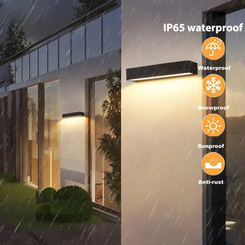 Outdoor waterproof IP65 LED wall lights, door headlights, balcony, courtyard, exterior wall lights, courtyard, outdoor gardening
Outdoor waterproof IP65 LED wall lights, door headlights, balcony, courtyard, exterior wall lights, courtyard, outdoor gardening