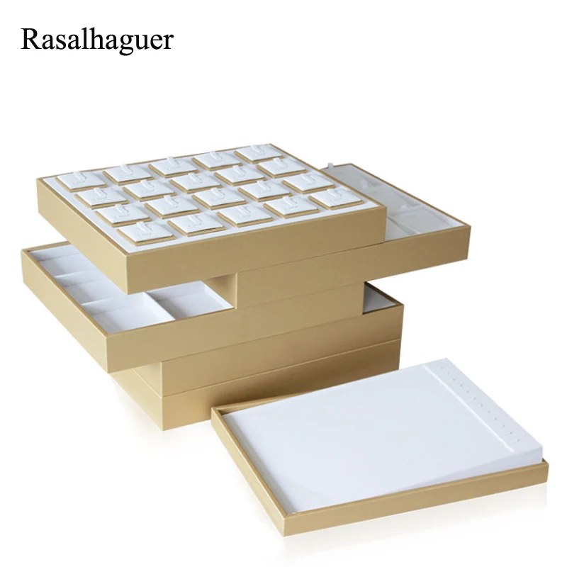 Tray Earring Holder Various Models For Option Wholesale Gold White PU Necklace Jewelry Organizer Jewellery Display Ring
Tray Earring Holder Various Models For Option Wholesale Gold White PU Necklace Jewelry Organizer Jewellery Display Ring