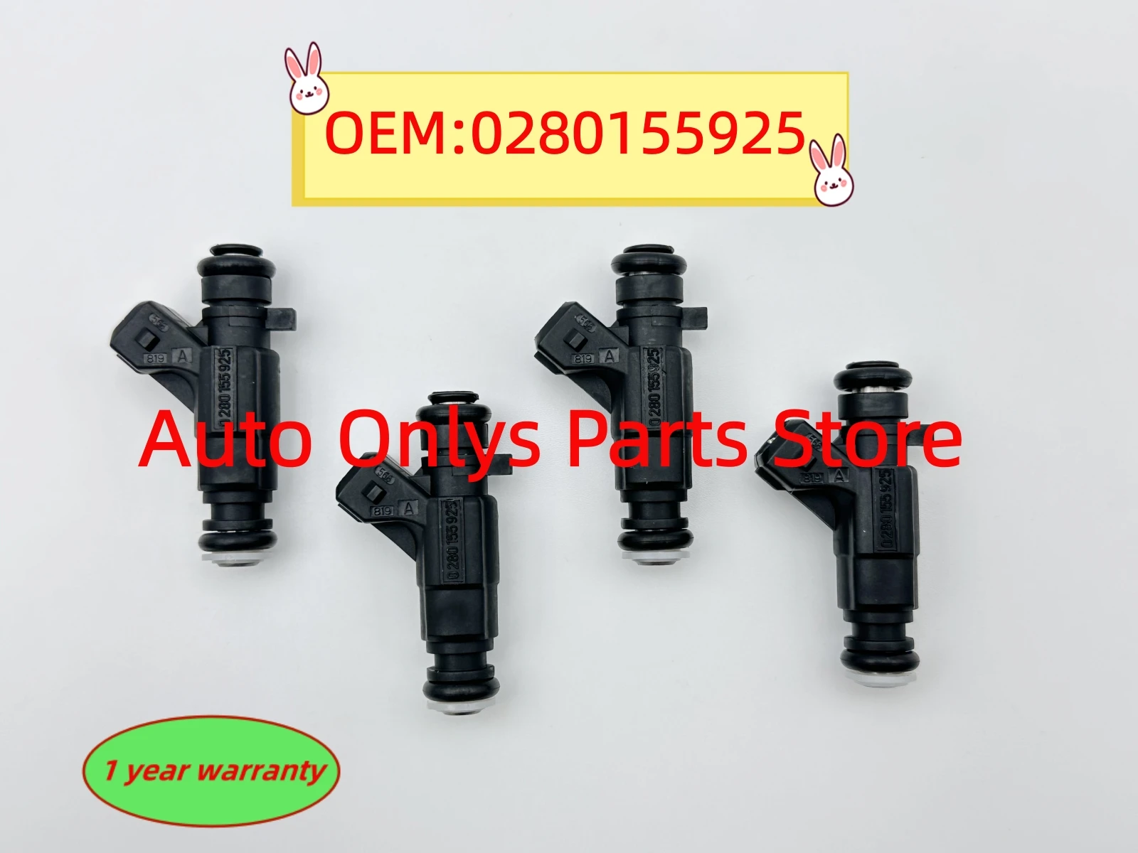 4pcs New 0280155925 High quality Fuel injectors YS6U9F593HA 15872 Suitable For Ford Courier cars accessories
4pcs New 0280155925 High quality Fuel injectors YS6U9F593HA 15872 Suitable For Ford Courier cars accessories