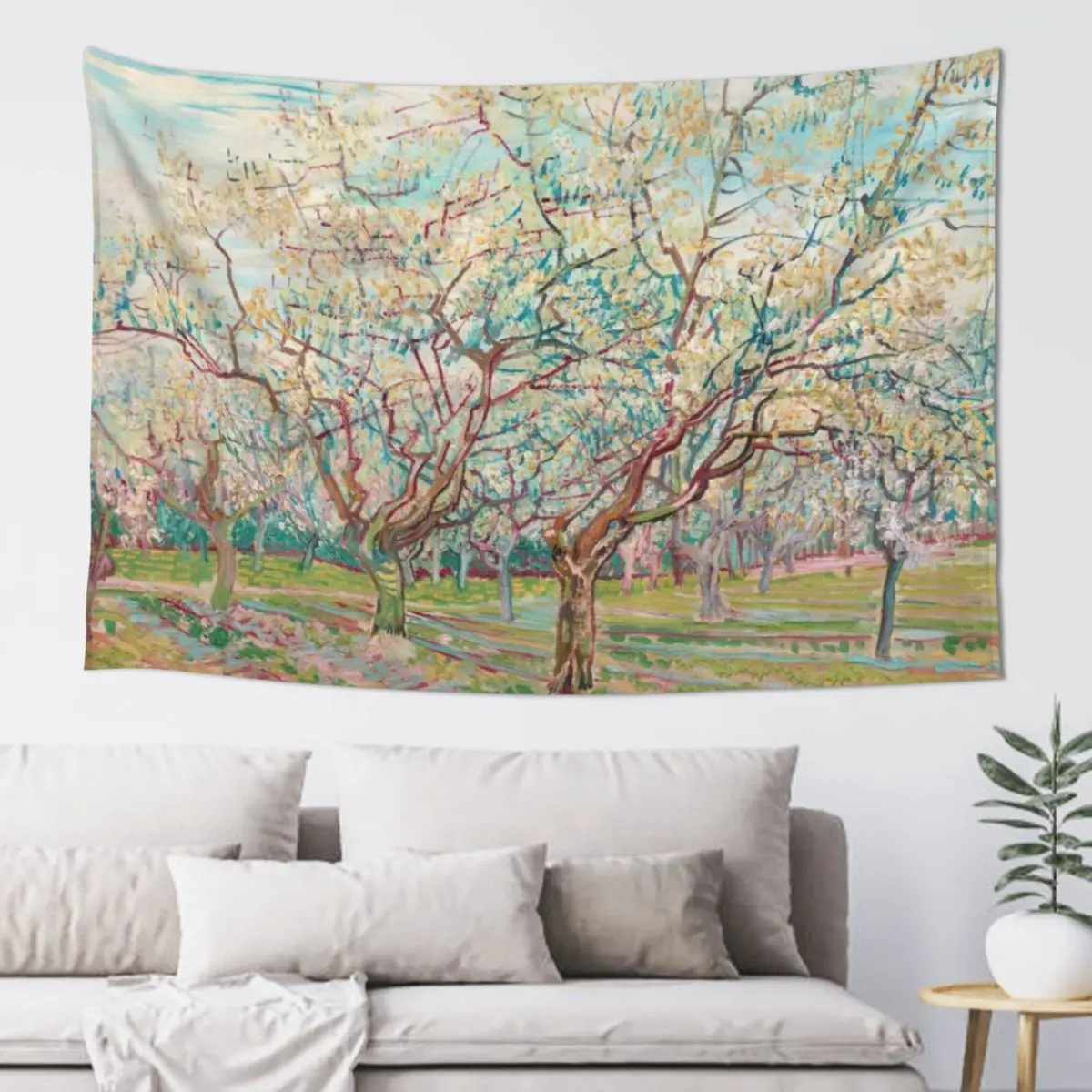 White Orchard Vincent van Gogh Tapestry Home Decorations Room Aesthetic Decor Tapestry
White Orchard Vincent van Gogh Tapestry Home Decorations Room Aesthetic Decor Tapestry
