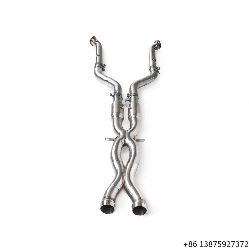3" SS304 Mid Pipe with Resonator for M3 E90 E92 E93 V8 4.0L Anti-Drone Design Performance Racing Exhaust System
3" SS304 Mid Pipe with Resonator for M3 E90 E92 E93 V8 4.0L Anti-Drone Design Performance Racing Exhaust System