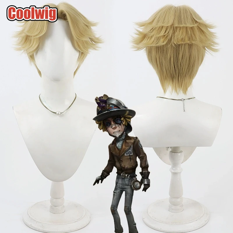 Coolwig Synthetic Hair Norton Campbell Cosplay Wigs Game Identity V Norton Campbell 30cm Short Dark Blonde Wig Heat Resistant
Coolwig Synthetic Hair Norton Campbell Cosplay Wigs Game Identity V Norton Campbell 30cm Short Dark Blonde Wig Heat Resistant