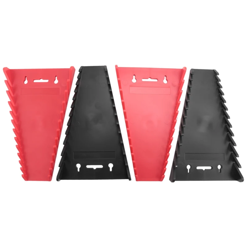 64 Slot Wrench Organizer Red & Black ABS For Tool Boxes And Walls, Suitable For SAE And Metric Wrench Storage
64 Slot Wrench Organizer Red & Black ABS For Tool Boxes And Walls, Suitable For SAE And Metric Wrench Storage