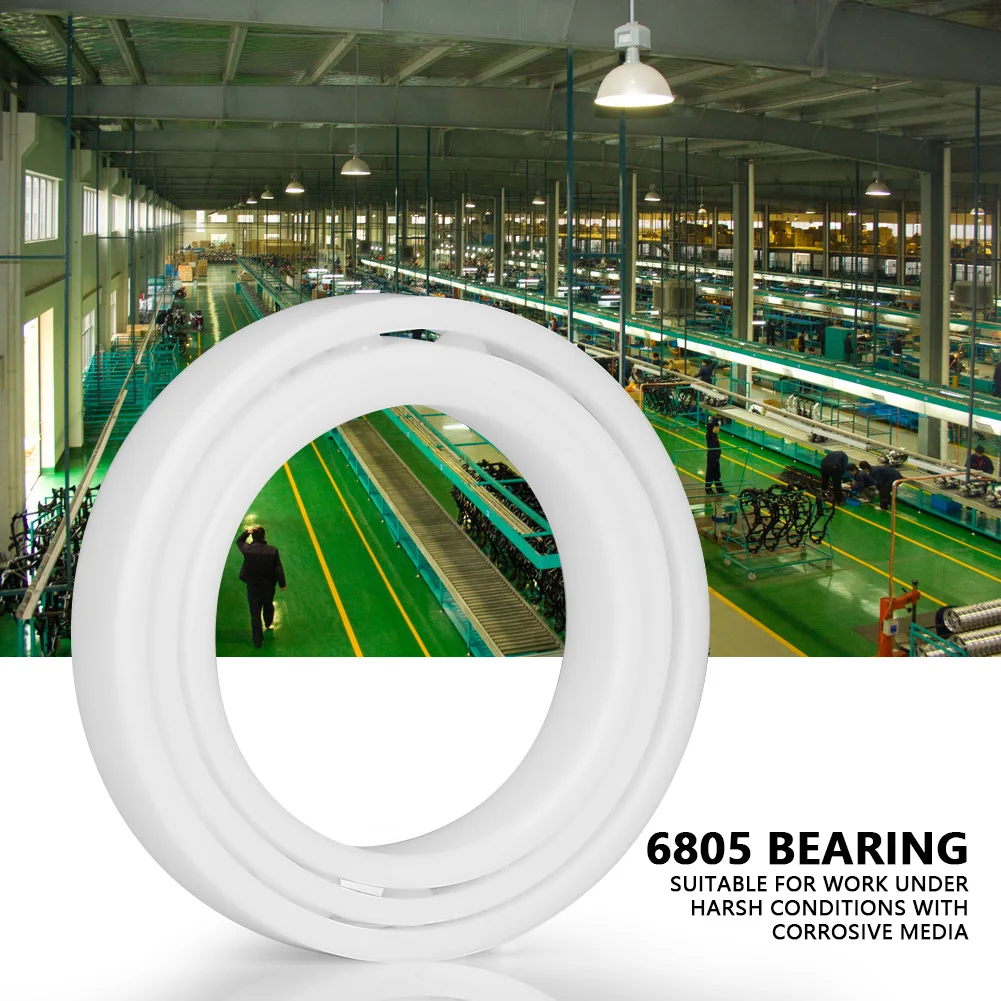 6805 Bearing White Color ZrO2 Ceramic Miniature 6805 Ball Bearing 25*37*7mm Miniature Bearing
6805 Bearing White Color ZrO2 Ceramic Miniature 6805 Ball Bearing 25*37*7mm Miniature Bearing