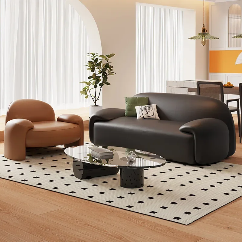Nordic Minimalist Sofa Leisure Adult Creative Unusual Aesthetics Luxury Sofas Gaming Designer Sillon Cama Trendy Furniture
Nordic Minimalist Sofa Leisure Adult Creative Unusual Aesthetics Luxury Sofas Gaming Designer Sillon Cama Trendy Furniture