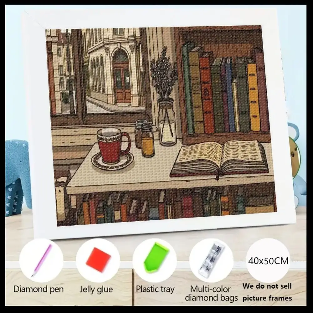 Набор для алмазной вышивки 5D, 40x50 см, «Уютная домашняя сцена», набор для творчества своими руками с алмазной ручкой, клеем-желе, подставкой и пакетами для алмазов (без рисунка)
Набор для алмазной вышивки 5D, 40x50 см, «Уютная домашняя сцена», набор для творчества своими руками с алмазной ручкой, клеем-желе, подставкой и пакетами для алмазов (без рисунка)