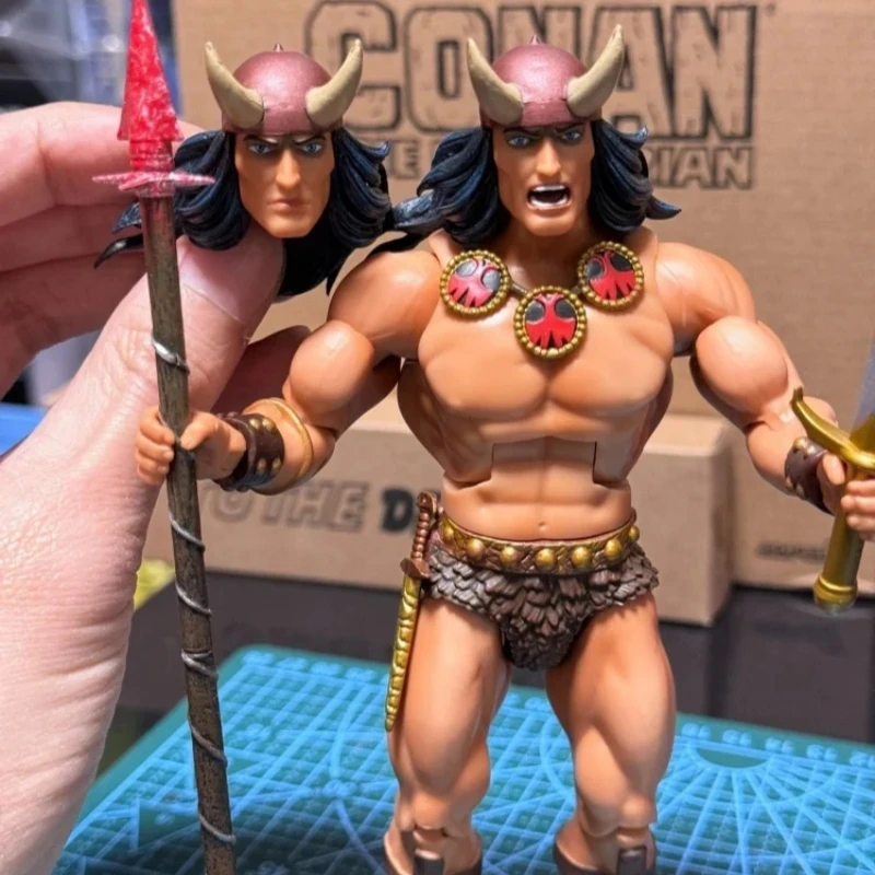 Super7 Ultimates Conan The Action Figure by Barbarian Comic Book Version Bonus Weapons art Collectible Figurines
Super7 Ultimates Conan The Action Figure by Barbarian Comic Book Version Bonus Weapons art Collectible Figurines