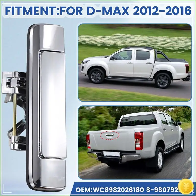 Chrome Trunk Lid Trim Cover WC8982026180 8-98079232-0 For Isuzu D-Max Colorado 12-16 Tailgate Handle Trim Plate
Chrome Trunk Lid Trim Cover WC8982026180 8-98079232-0 For Isuzu D-Max Colorado 12-16 Tailgate Handle Trim Plate