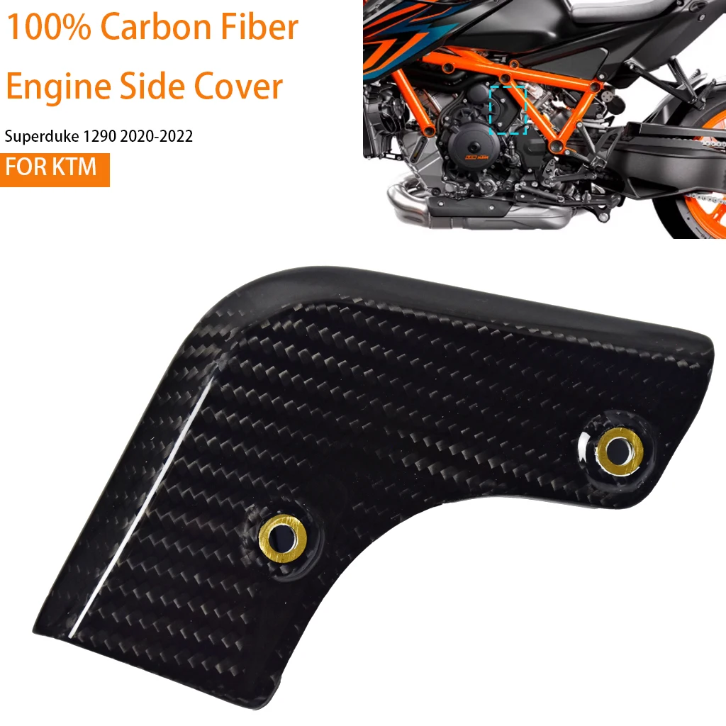 Motorcycle Parts For KTM Superduke 1290 2020-2022 100% 3K Carbon Fiber Engine Side Cover Left Panels Guard Protector Accessories
Motorcycle Parts For KTM Superduke 1290 2020-2022 100% 3K Carbon Fiber Engine Side Cover Left Panels Guard Protector Accessories