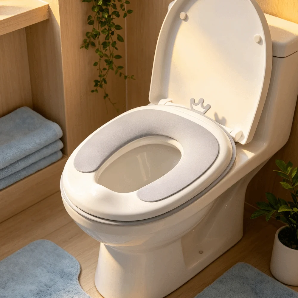 Universal Children's Toilet Seat Cushion Plastic Hook Splash-Proof Toilet Seat Cushion Safe Crown Hanging Groove
Universal Children's Toilet Seat Cushion Plastic Hook Splash-Proof Toilet Seat Cushion Safe Crown Hanging Groove