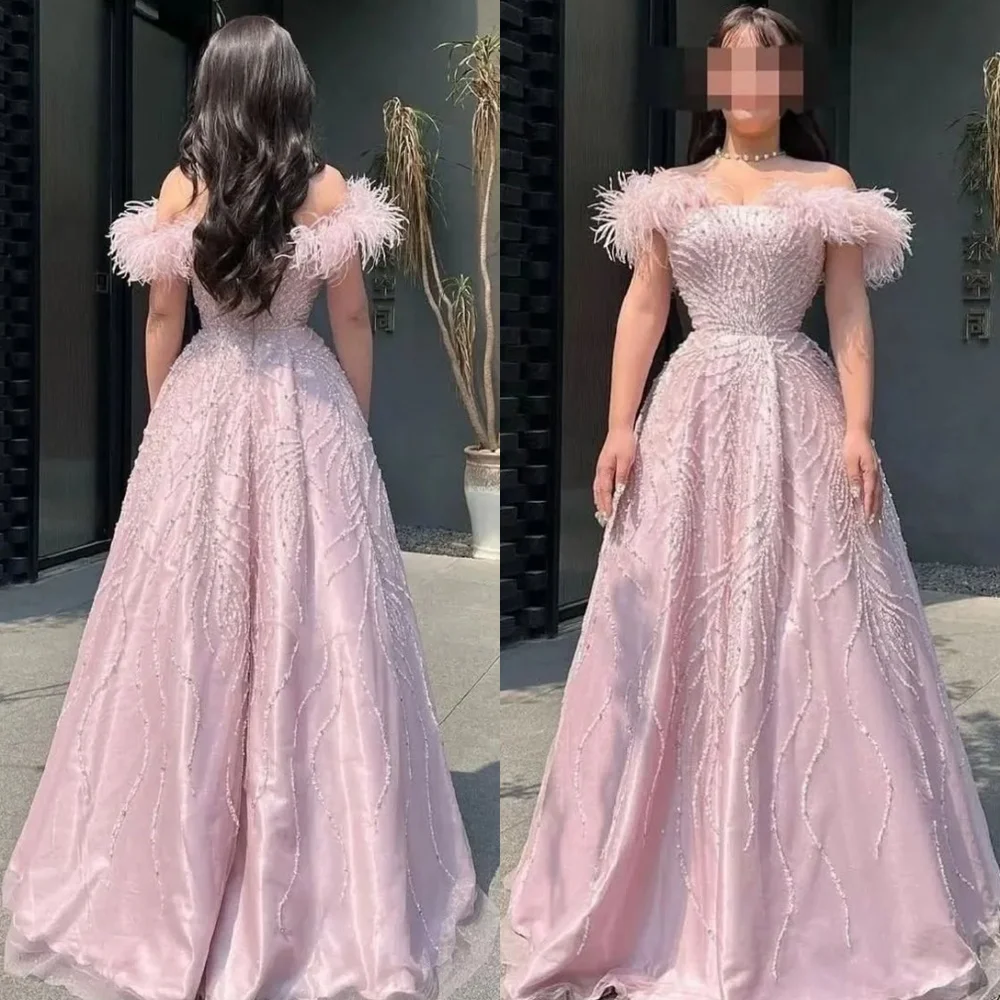 Customized High Quality Pink Satin Evening Dress Modern Off The Shoulder Sleeveless Homecoming Dresses Vestido De Fes
Customized High Quality Pink Satin Evening Dress Modern Off The Shoulder Sleeveless Homecoming Dresses Vestido De Fes