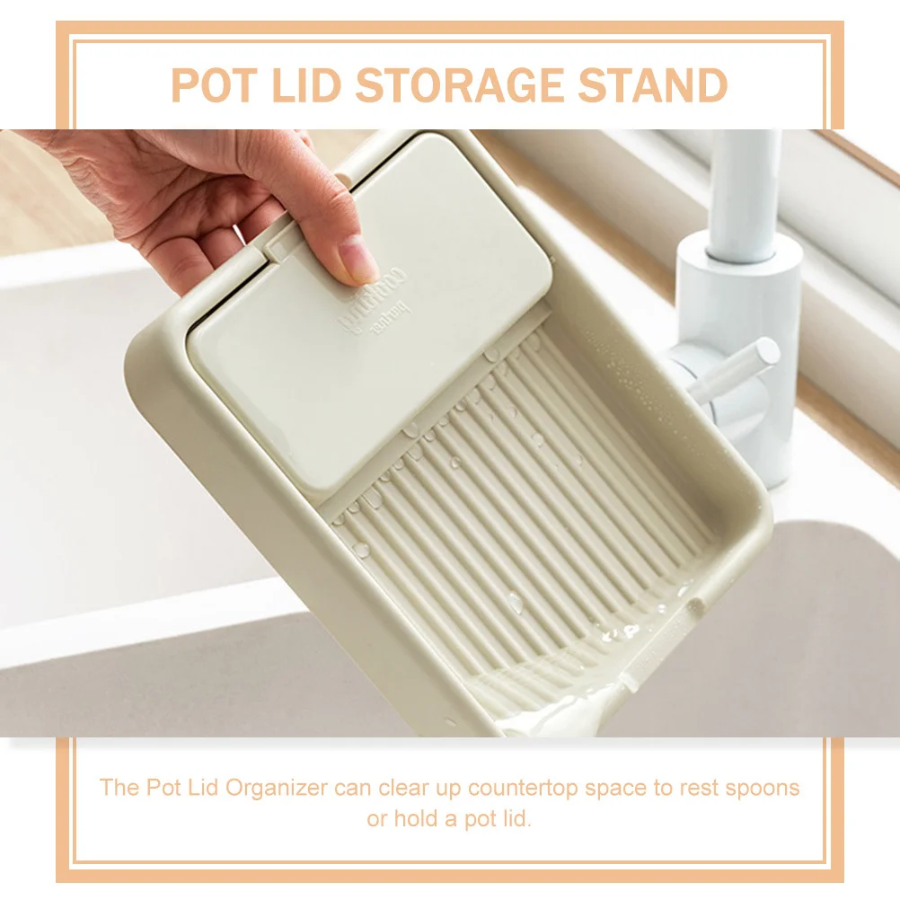 Wear-Resistant Pot Lid Holder Foldable Kitchen Spoon Rest Countertop Lid Stand for Pan Organizer Multi-Function Gadget Storage
Wear-Resistant Pot Lid Holder Foldable Kitchen Spoon Rest Countertop Lid Stand for Pan Organizer Multi-Function Gadget Storage
