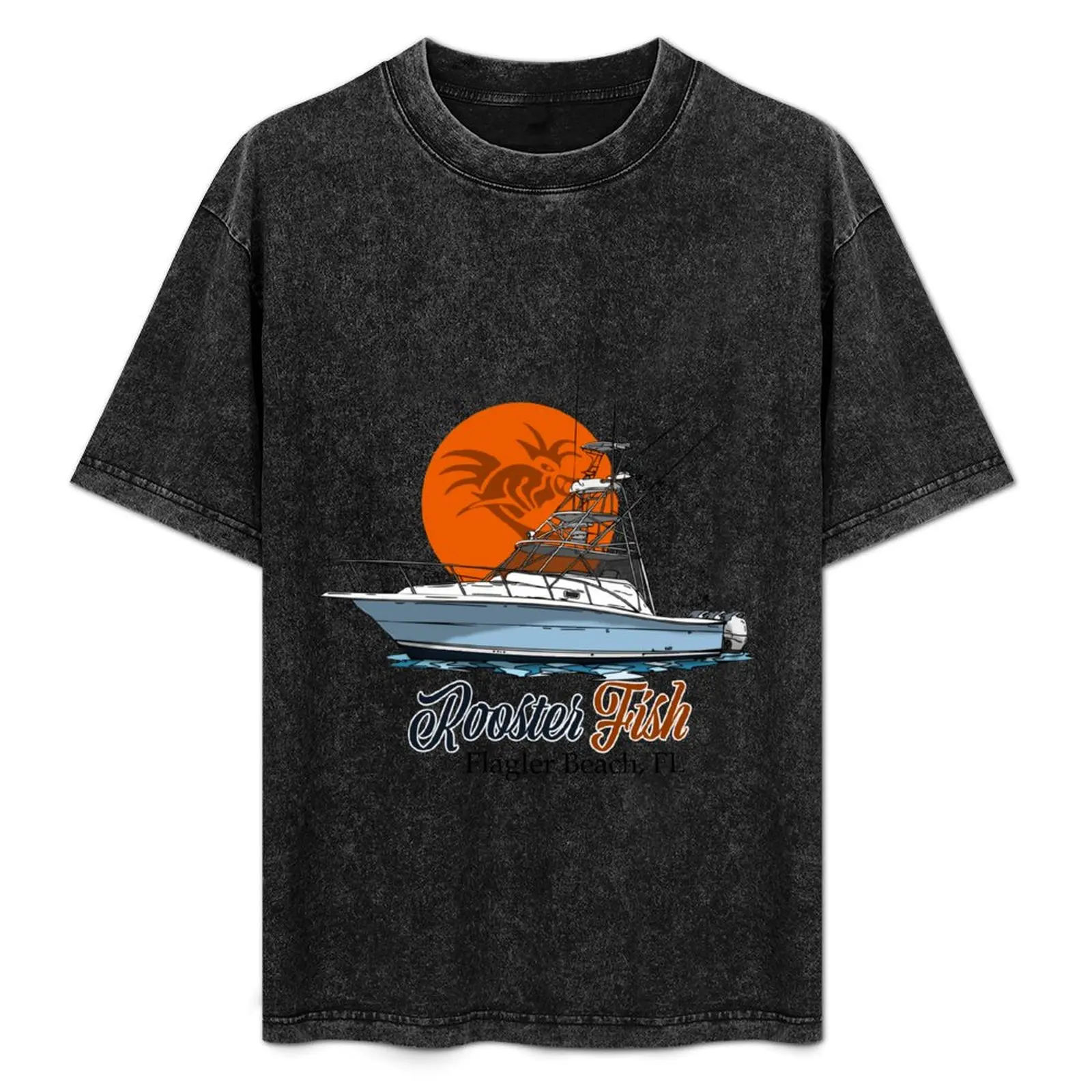 Rooster Fish Flagler Beach, Florida T-Shirt Fashion Graphic Tee for Men
Rooster Fish Flagler Beach, Florida T-Shirt Fashion Graphic Tee for Men