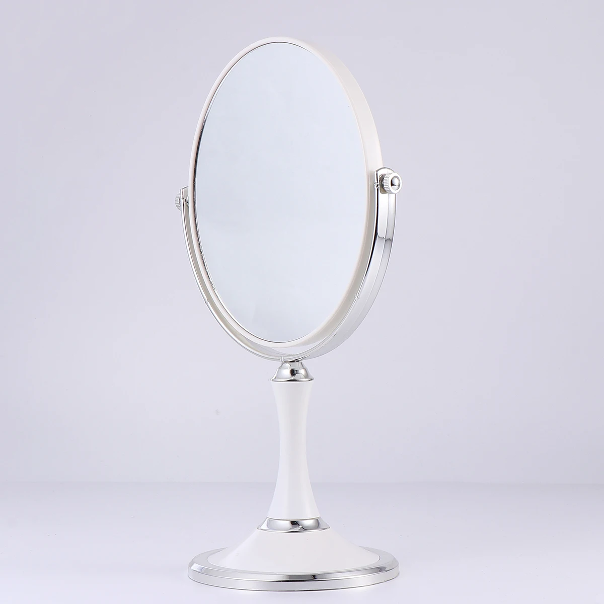 Double-Sided Tabletop Makeup Mirror White 6 Inches Portable Desktop Mirror Compact Lightweight for Women
Double-Sided Tabletop Makeup Mirror White 6 Inches Portable Desktop Mirror Compact Lightweight for Women