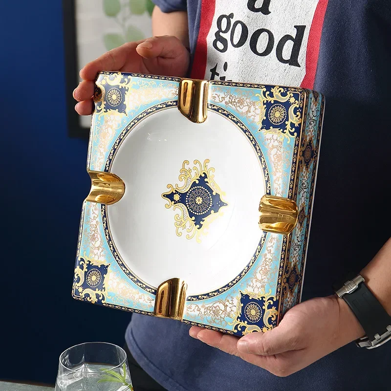 Ceramic Cigar Ashtray - Portable Ornament for Office Living Room Clubhouse
Ceramic Cigar Ashtray - Portable Ornament for Office Living Room Clubhouse