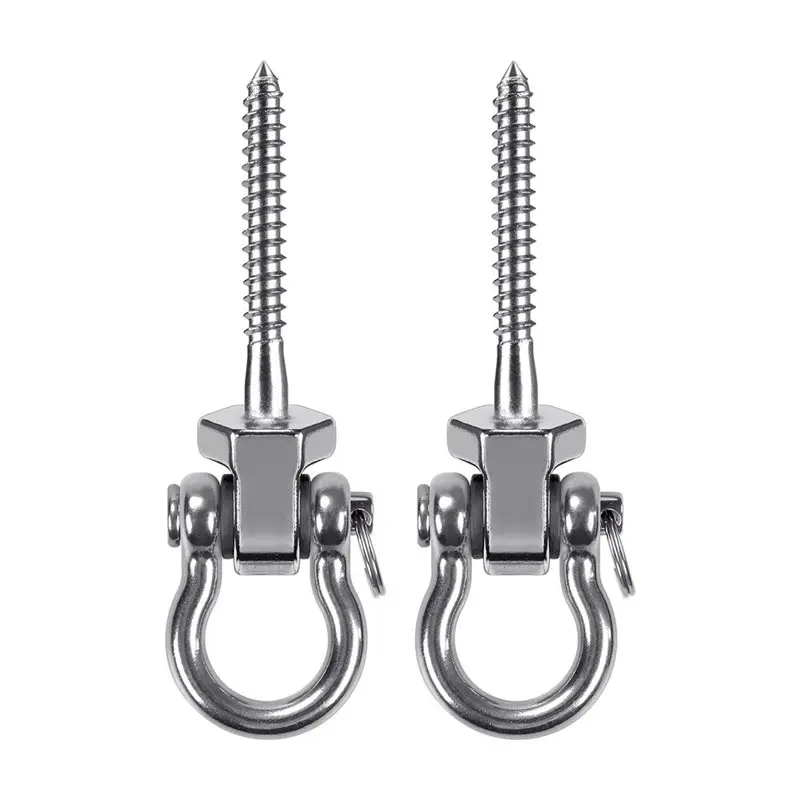 EYFL-Heavy Duty Swing Hangers With Bearings,2-Pack Stainless Steel Porch Swing Hardware For Patio & Playground
EYFL-Heavy Duty Swing Hangers With Bearings,2-Pack Stainless Steel Porch Swing Hardware For Patio & Playground