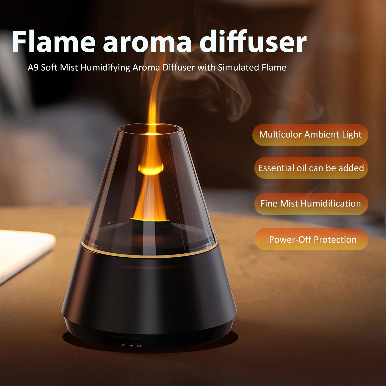 2025 Новый ароматизатор при свечах с тонкой распылением и бесшумным увлажнителем, подходящий для увлажнителей воздуха для дома и офиса
2025 Новый ароматизатор при свечах с тонкой распылением и бесшумным увлажнителем, подходящий для увлажнителей воздуха для дома и офиса