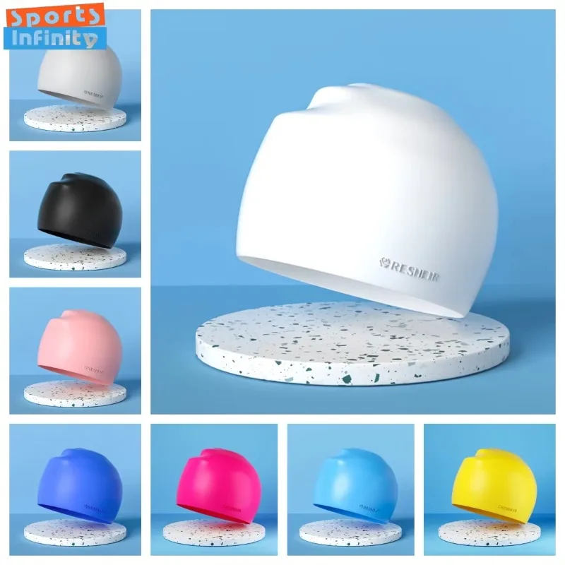 Solid Color Silicone Swimming Caps for Men Waterproof Large Swim Cap Professional Swimming Hats for Women Swimming Accessories
Solid Color Silicone Swimming Caps for Men Waterproof Large Swim Cap Professional Swimming Hats for Women Swimming Accessories