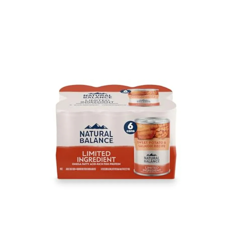 Natural Balance Limited Ingredient Grain-Free Wet Canned Dog Food - Rich Animal Protein Source - Balanced Nutrition - Soy-Free,
Natural Balance Limited Ingredient Grain-Free Wet Canned Dog Food - Rich Animal Protein Source - Balanced Nutrition - Soy-Free,