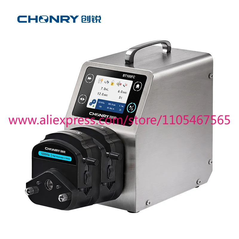 CHONRY BT100FC Industrial Peristaltic Pump for Eye Drop Filling and Chemical/Mining Applications
CHONRY BT100FC Industrial Peristaltic Pump for Eye Drop Filling and Chemical/Mining Applications